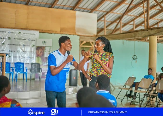 GIU community event showcasing partnership impact in Ghana